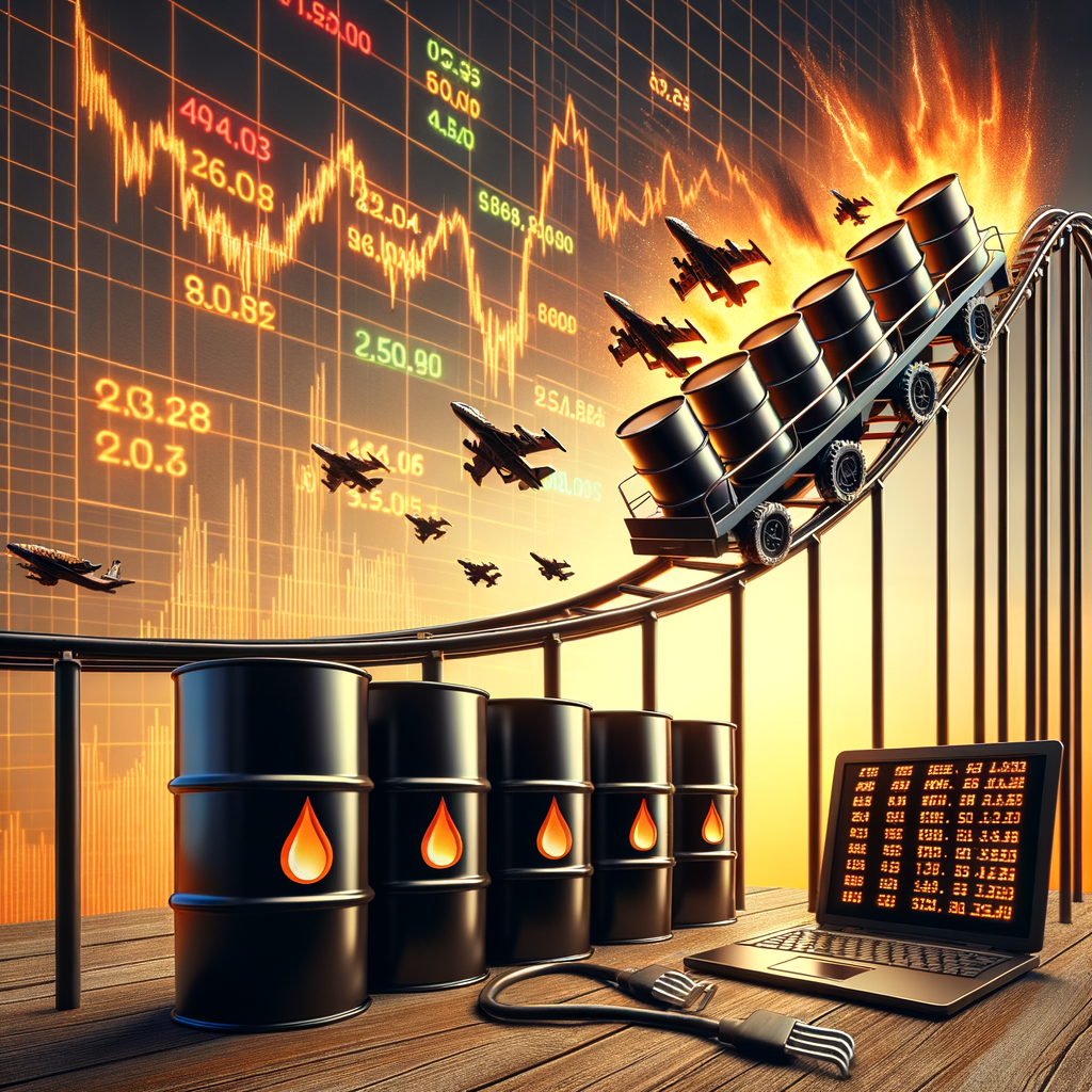 Oil Prices Plummet Amidst Global Economic Concerns and Middle East Tensions