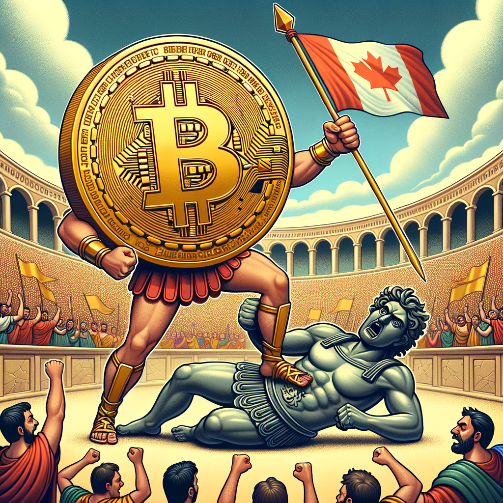 Bitcoin Flips the Canadian Dollar: In a world first, a cryptocurrency overtakes the Market Cap of a G7 Currency